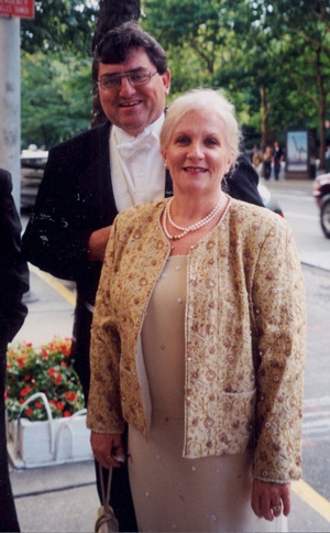 Julie and George Dimitri