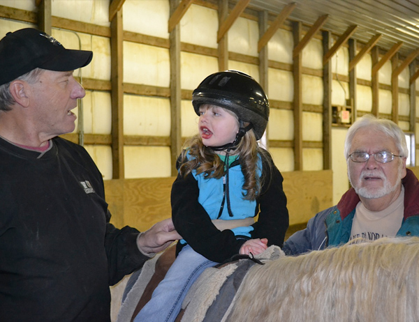 Young Girl Therapeutic Riding 